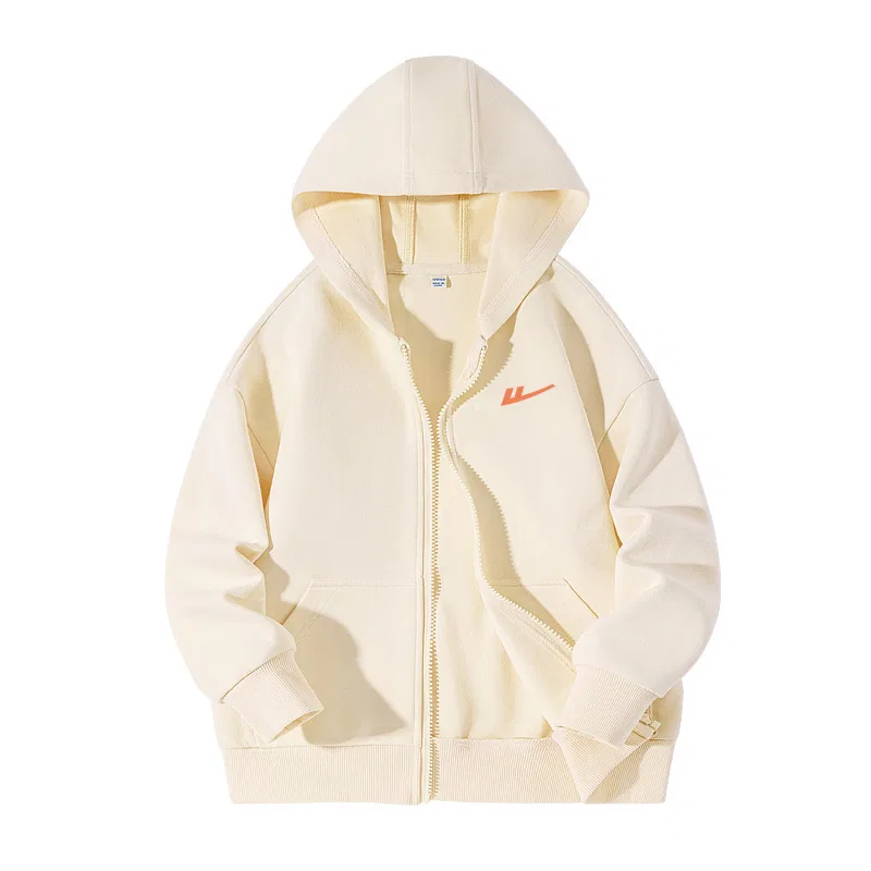 Детский свитшот с капюшоном и принтом, Apricot/H Orange Red LOGOK WARRIOR, Apricot/H Orange Red LOGOK