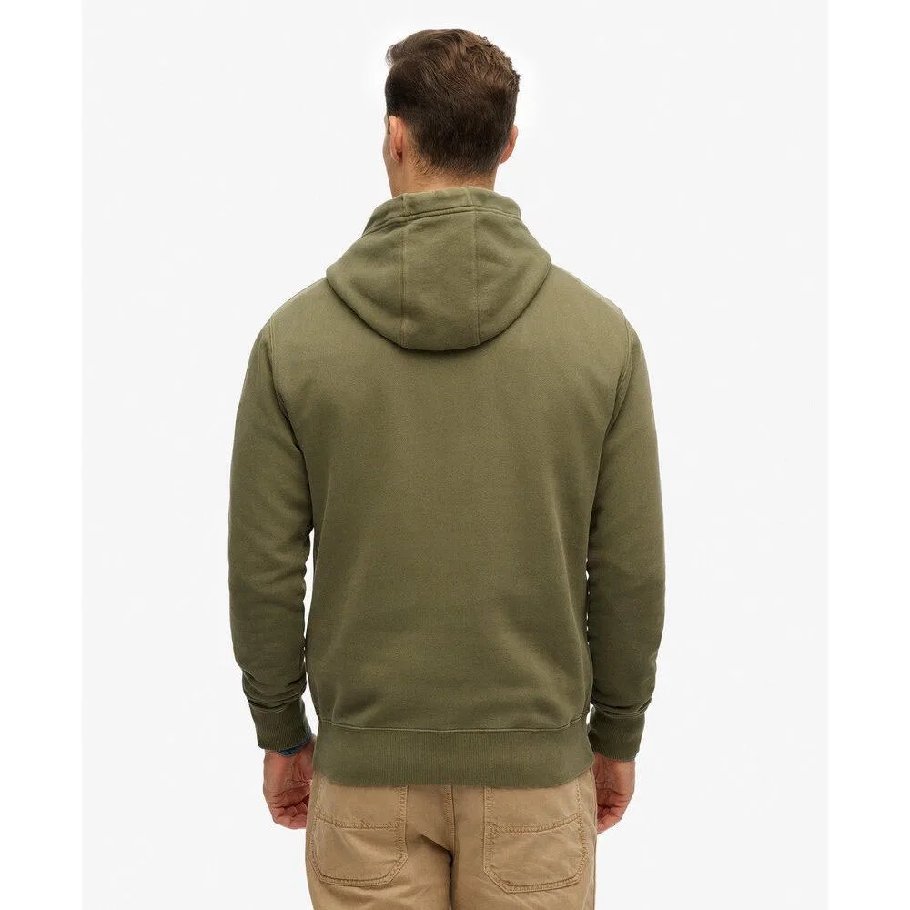 Мужской свитшот с капюшоном Utility Superdry, Grun — фото 4