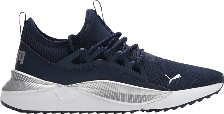 

Кроссовки Puma Pacer Future Jr Allure - Peacoat Silver, синий