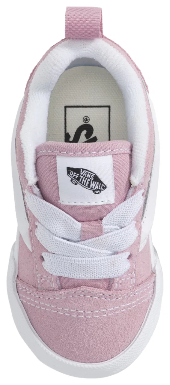 Кеды для девочек Knu Skool Vans, цвет Pink Dawn/True White — фото 4