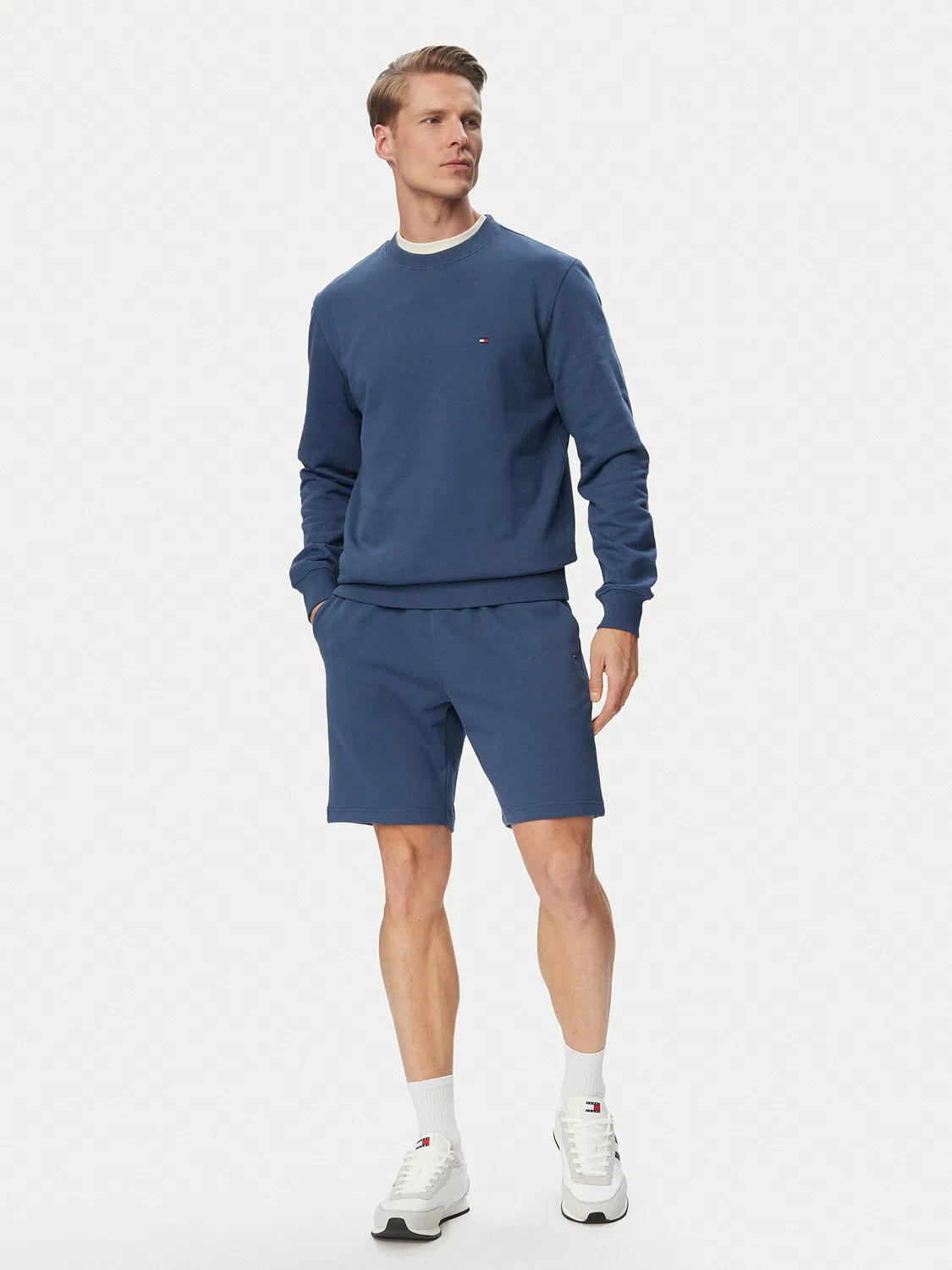 Мужская толстовка стандартного кроя Tommy Hilfiger, синий — фото 2