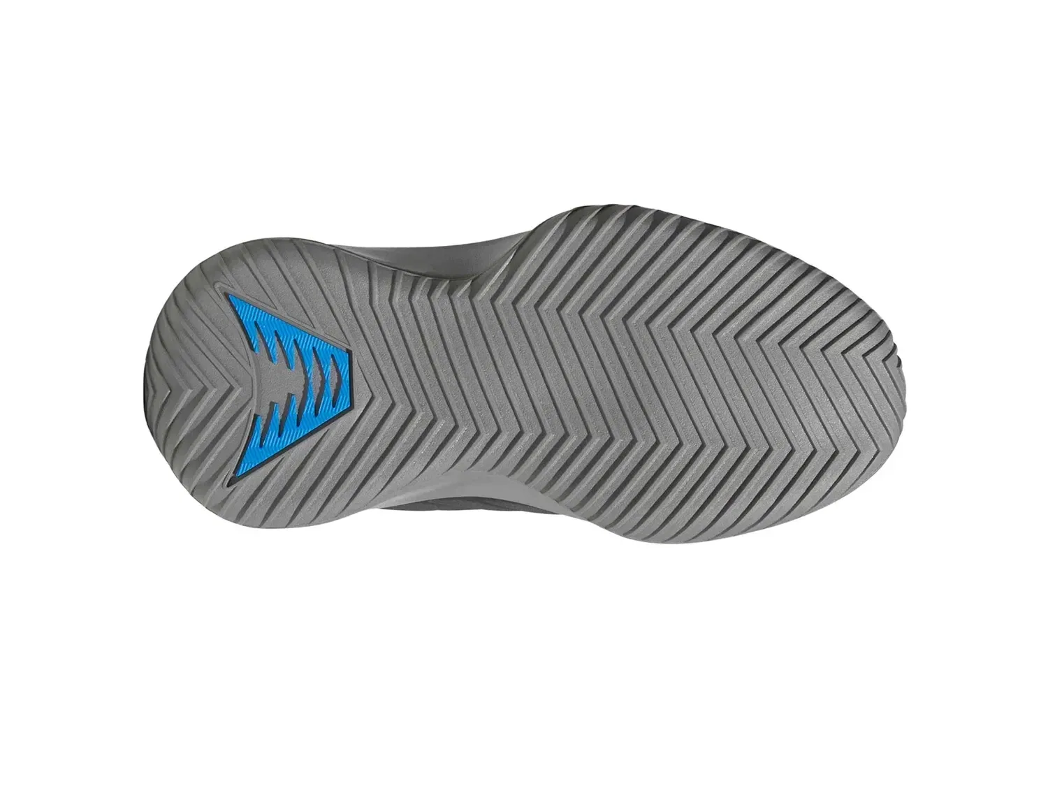 Кроссовки баскетбольные Believe That 1, adidas, серый/черный/синий — фото 4