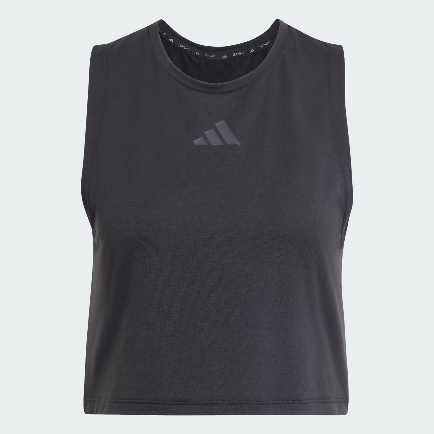 

Топ для тренировок Adidas Power 3-Stripes Boxy, черный