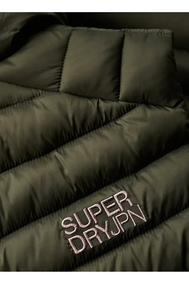 Мужской жилет с капюшоном Superdry, Khaki — фото 4