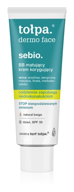 

Матирующий ВВ крем Tołpa Dermo Face Sebio