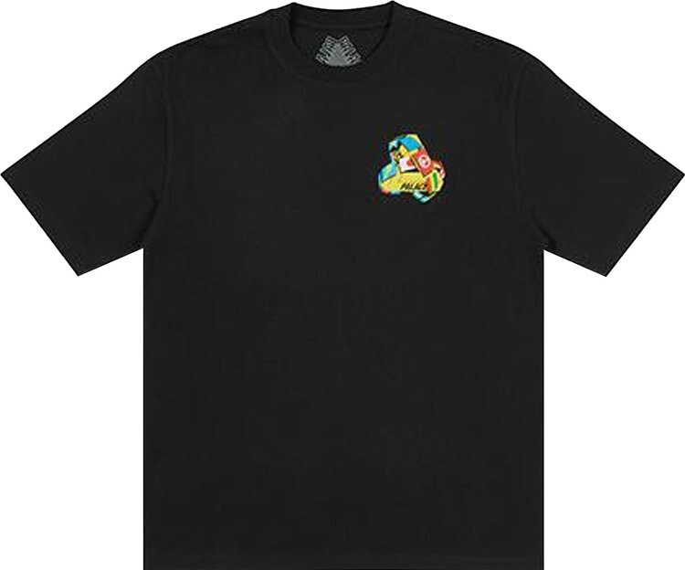 

Футболка Palace Tri-Flag T-Shirt 'Black', черный