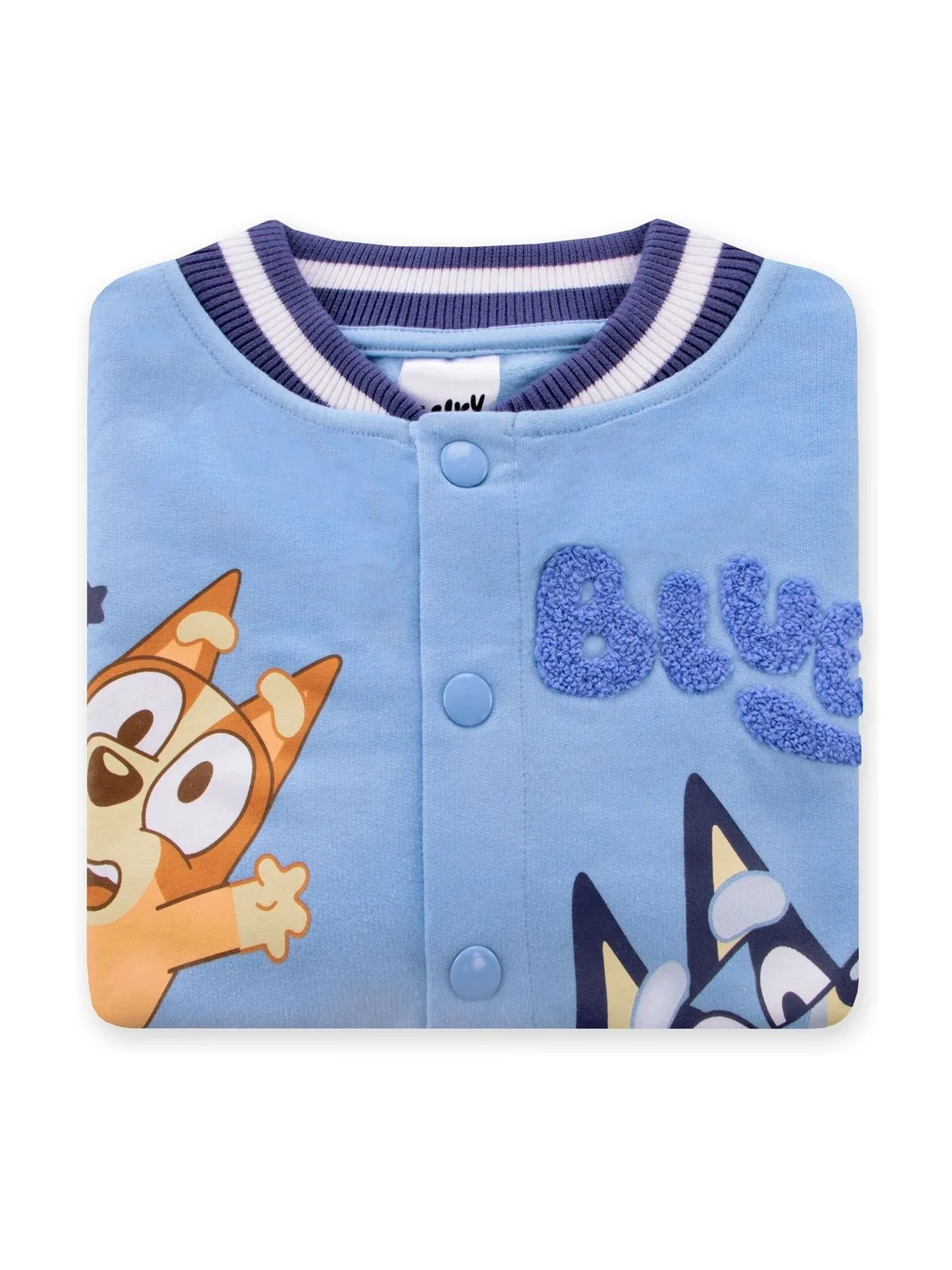 Бомбер для мальчиков Bluey and Bingo Character, синий — фото 4