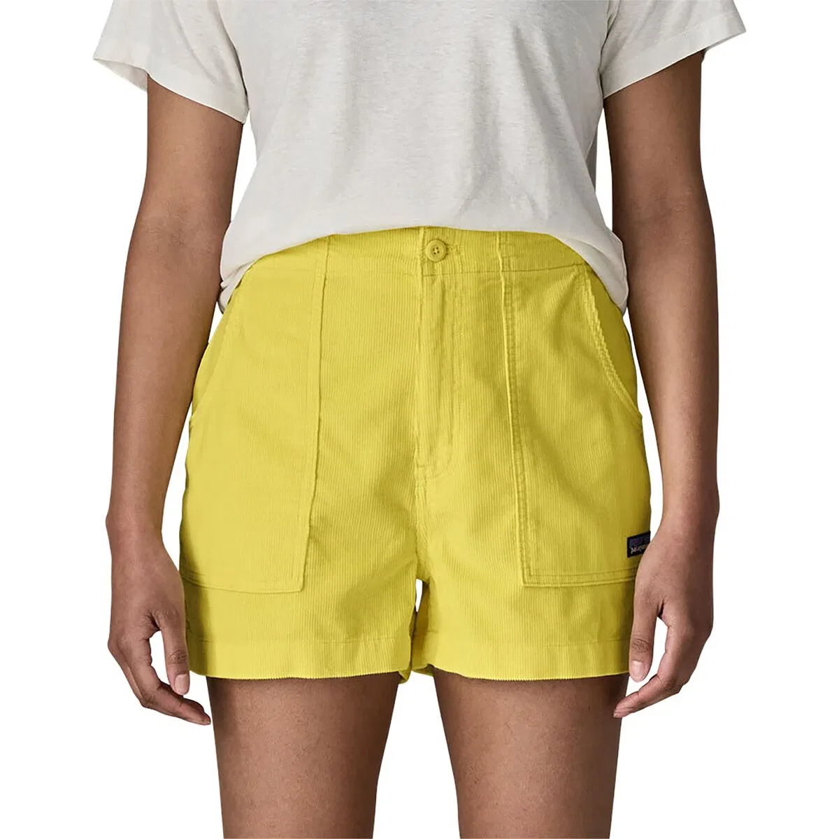 Женские шорты из кордуроя Retro Cord Patagonia, Lemon Zest