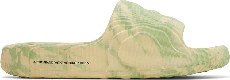 

Сандалии Adidas Adilette 22 Slides 'Magic Lime Desert Sand', зеленый