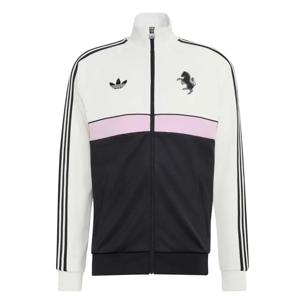 Мужская ветровка с молнией Juventus Originals Adidas, White — фото 3
