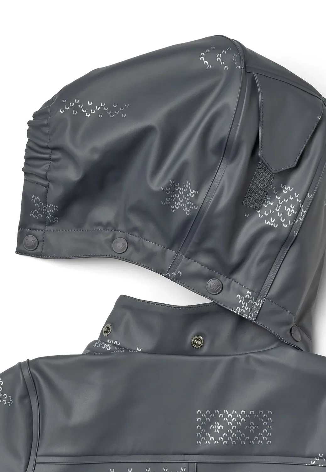 Термодождевик Aju унисекс - куртка для активного отдыха Wheat, Reflective Jacquard — фото 3