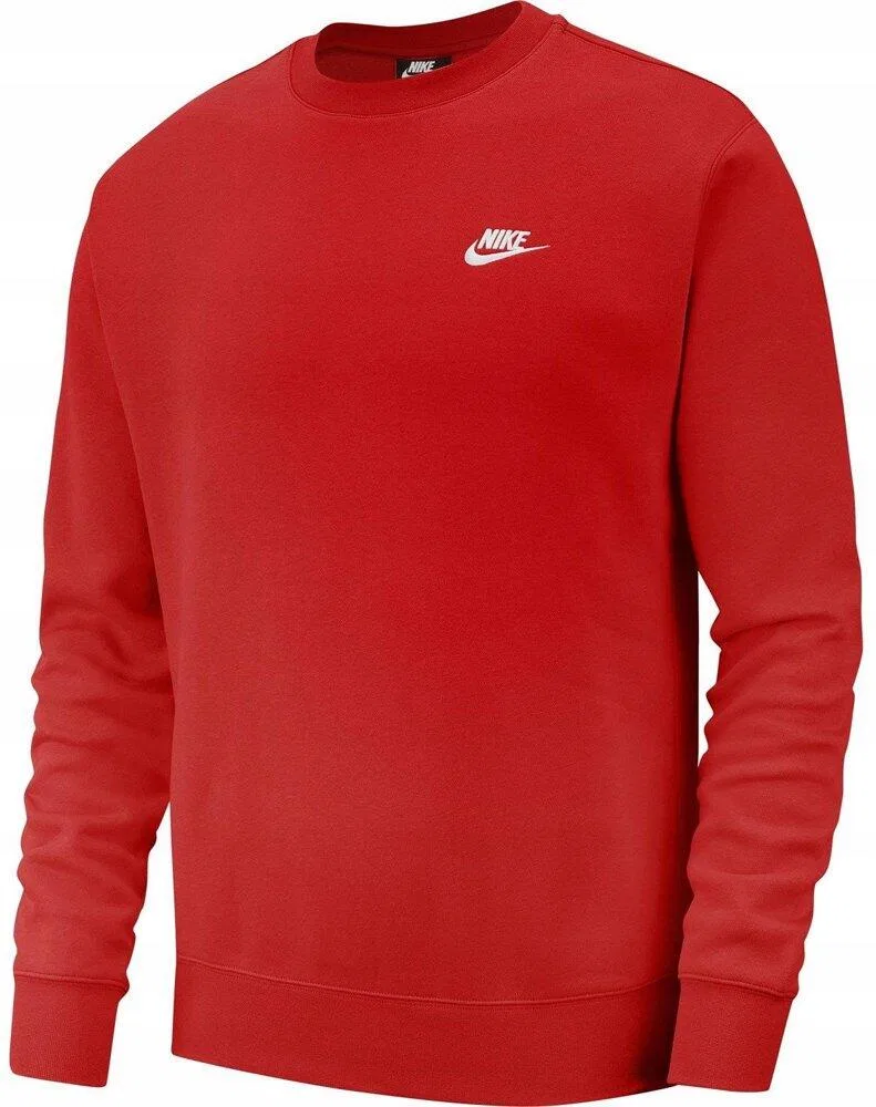 Мужской свитшот с длинным рукавом Nike Club Crew BB, Rot