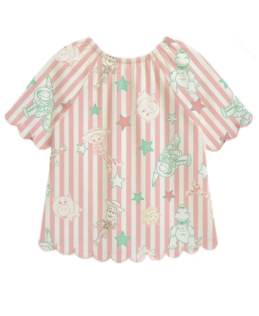 Комплект из футболки с коротким рукавом и шорт с принтом Toy Story Disney, Pastels — фото 2