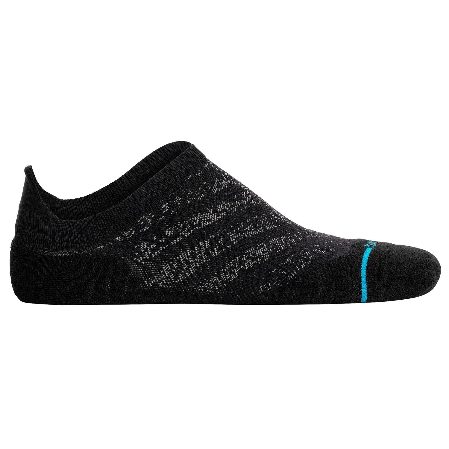 Детские носки Run Light Tab 3 Pack Stance, Schwarz — фото 2
