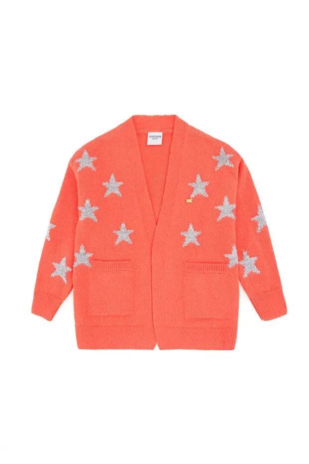 Детский вязаное кардиган с V-образным вырезом U.S. Polo Assn., Multicolor