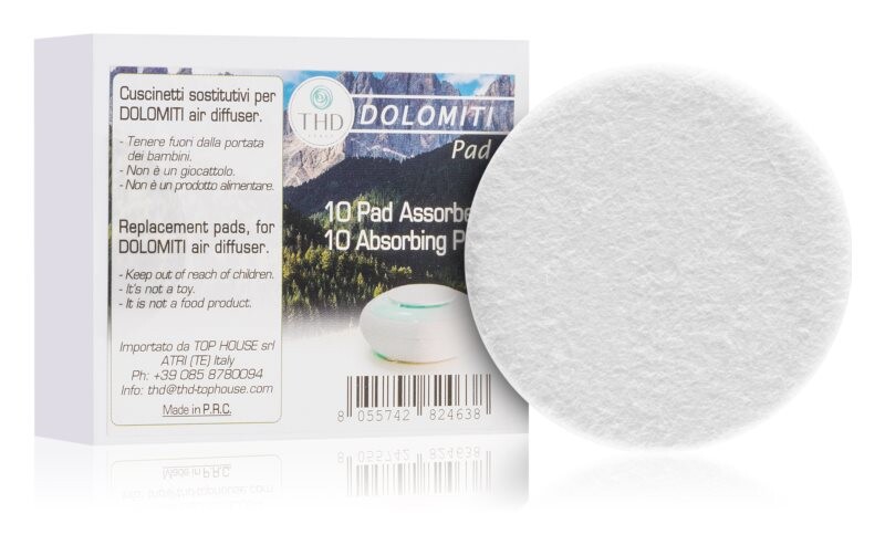 

Наполнитель для электрического диффузора THD Dolomiti Air Absorbing Pads