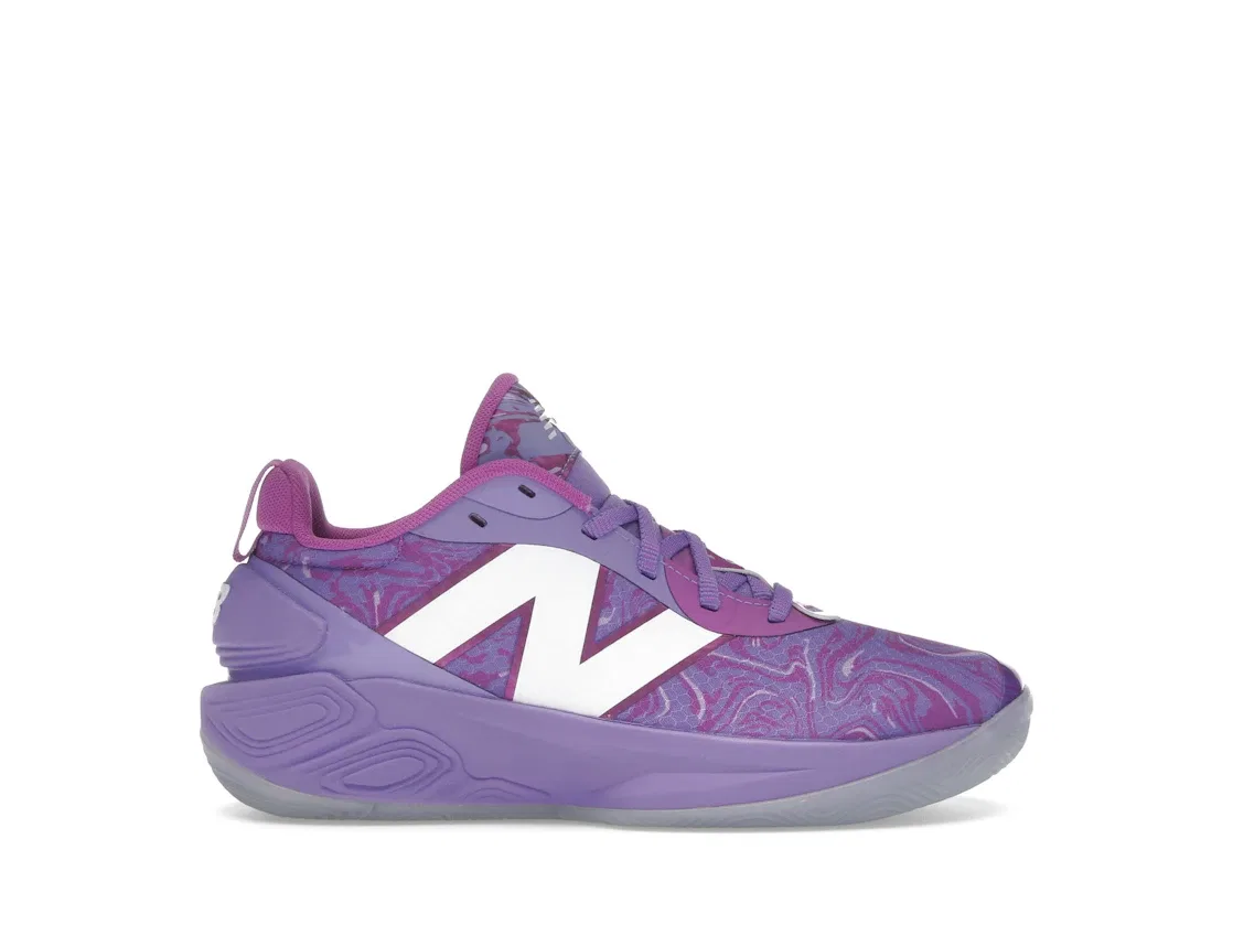Детские кроссовки баскетбольные New Balance TWO WXY v5, Passion Fruit Lilac Glo Violet Crush