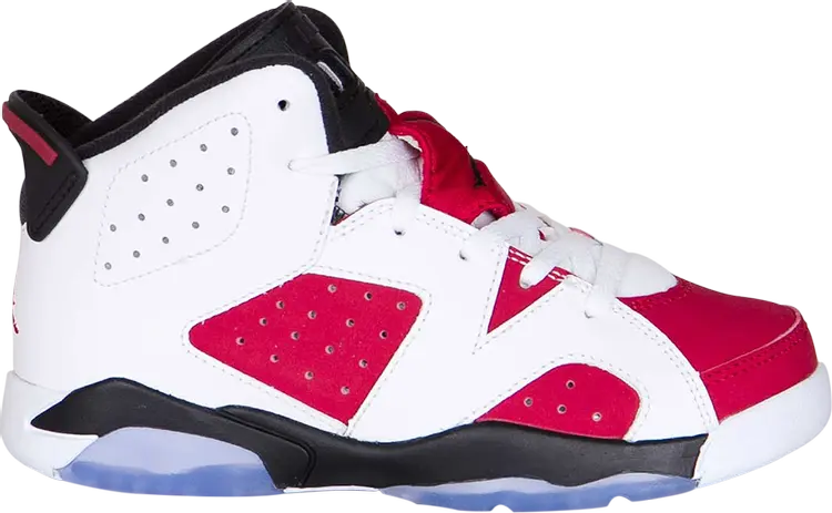 

Кроссовки Air Jordan 6 Retro PS Carmine, белый