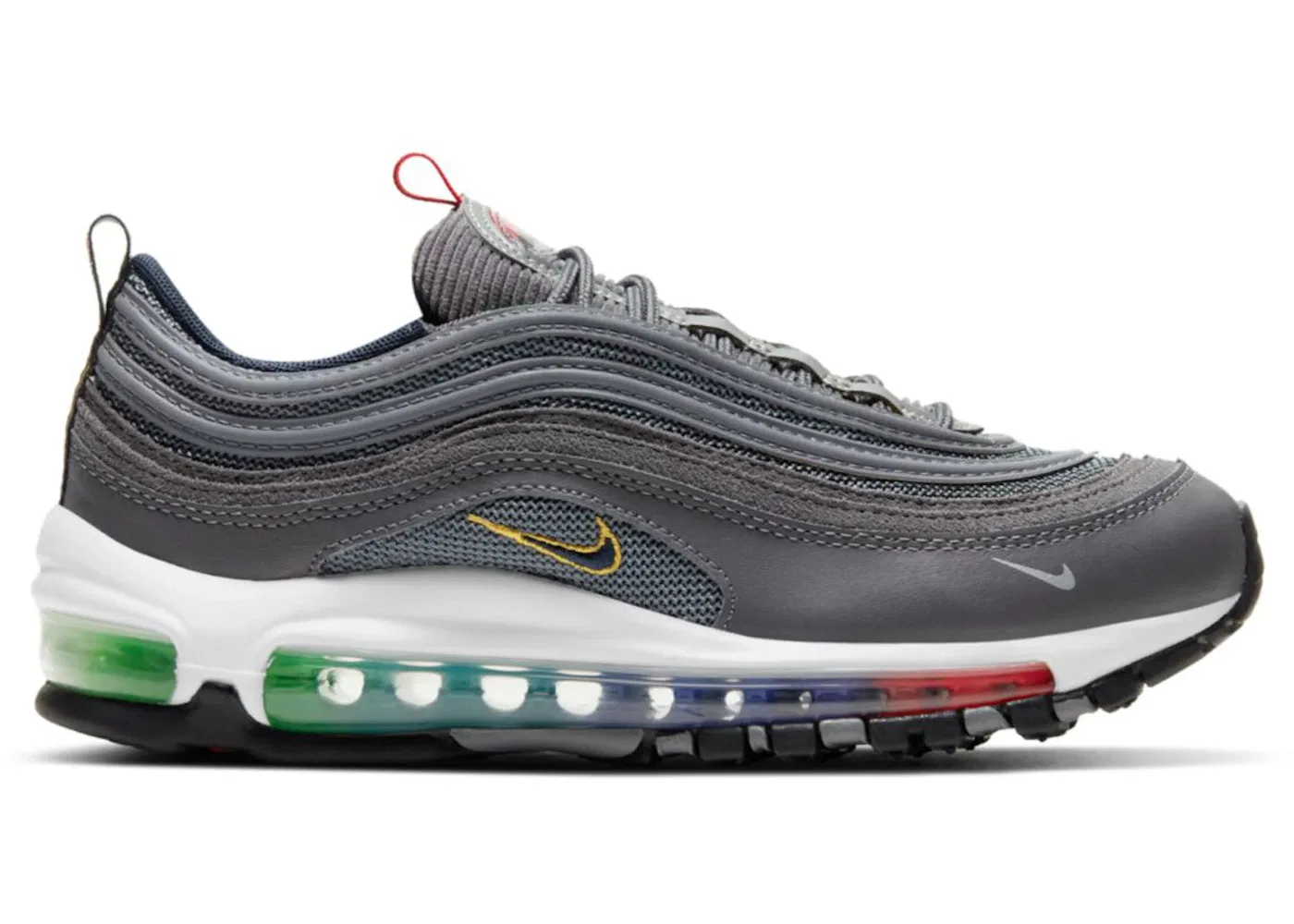 Детские кроссовки Lifestyle Nike Air Max 97, Light Graphite/Black/Persian Violet/Obsidian