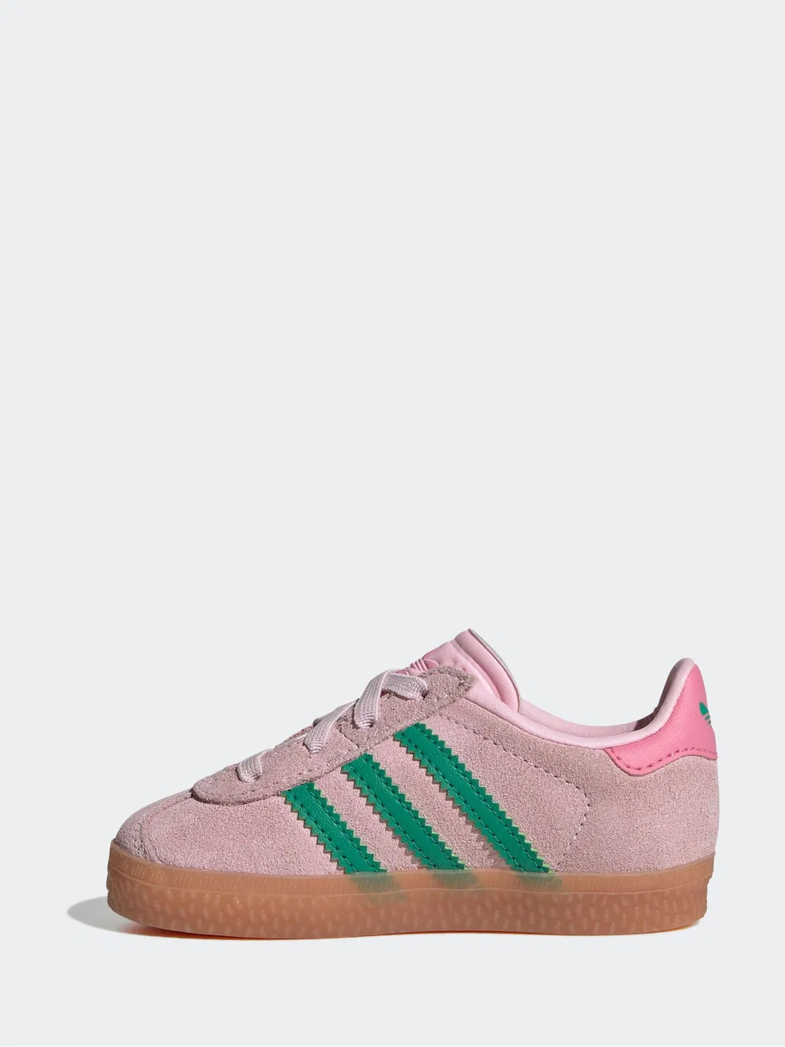 Кроссовки Gazelle, adidas Originals, розовый/зеленый — фото 2