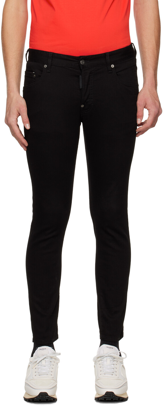 

Черные джинсы скинни Dsquared2