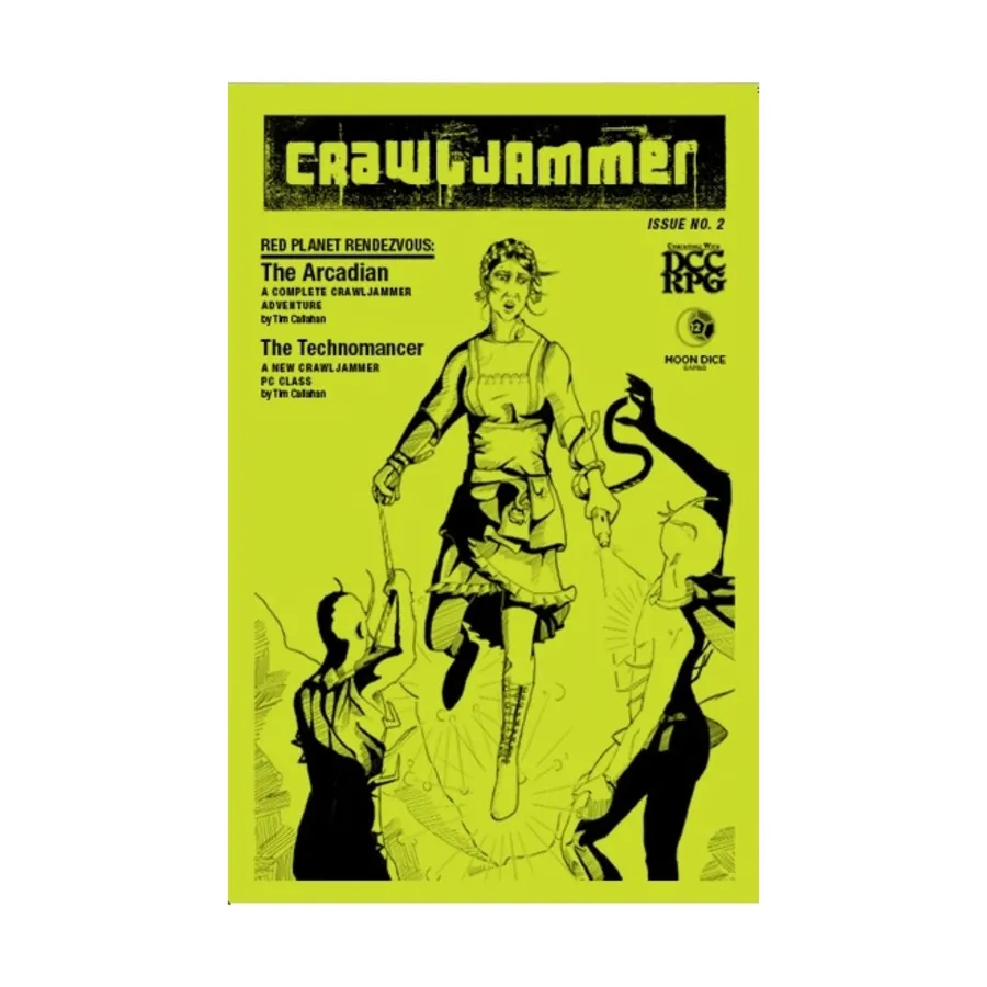 

Журнал #2 "The Arcadian Adventure Technomancer Class, Strange Space Encounters", Crawljammer Fanzine