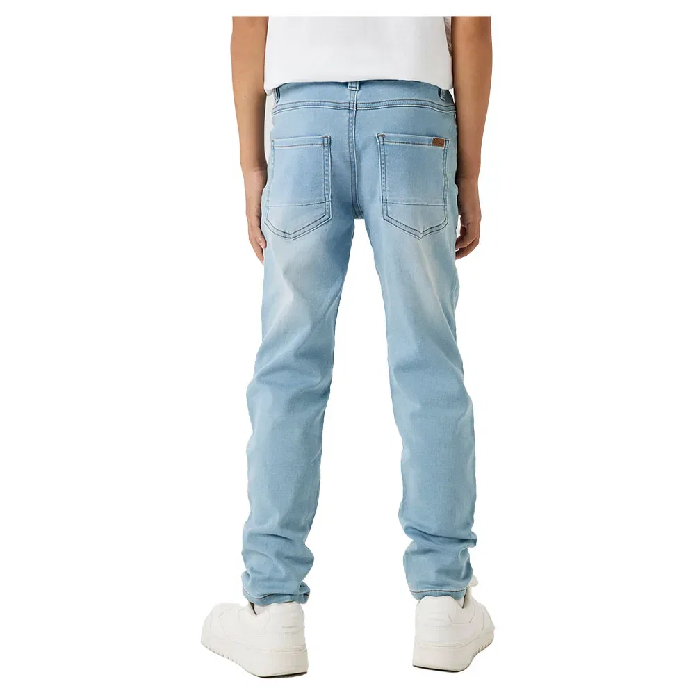 Детские джинсы для мальчиков с регулируемой талией Ryan Slim Swe 5225-Th Name it, Blue — фото 2