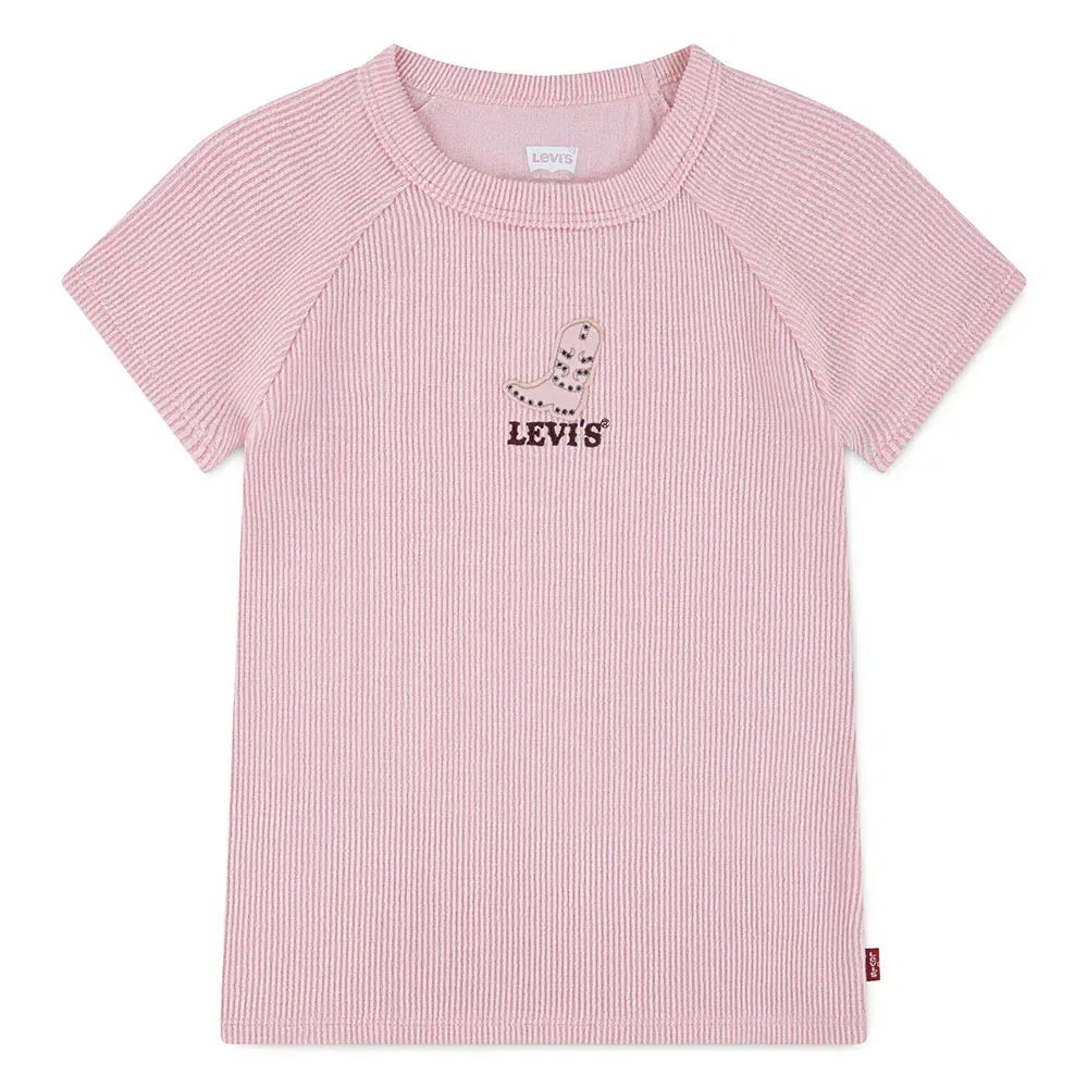 Детская футболка для девочек с реглан-рукавом Block Raglan Levi's, Pink