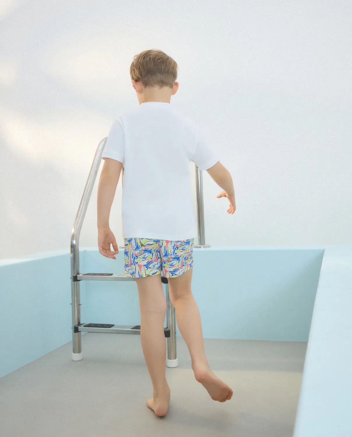 Детские плавки для мальчиков с принтом Abstract Fish Kids El Corte Inglés, Multicolor — фото 2