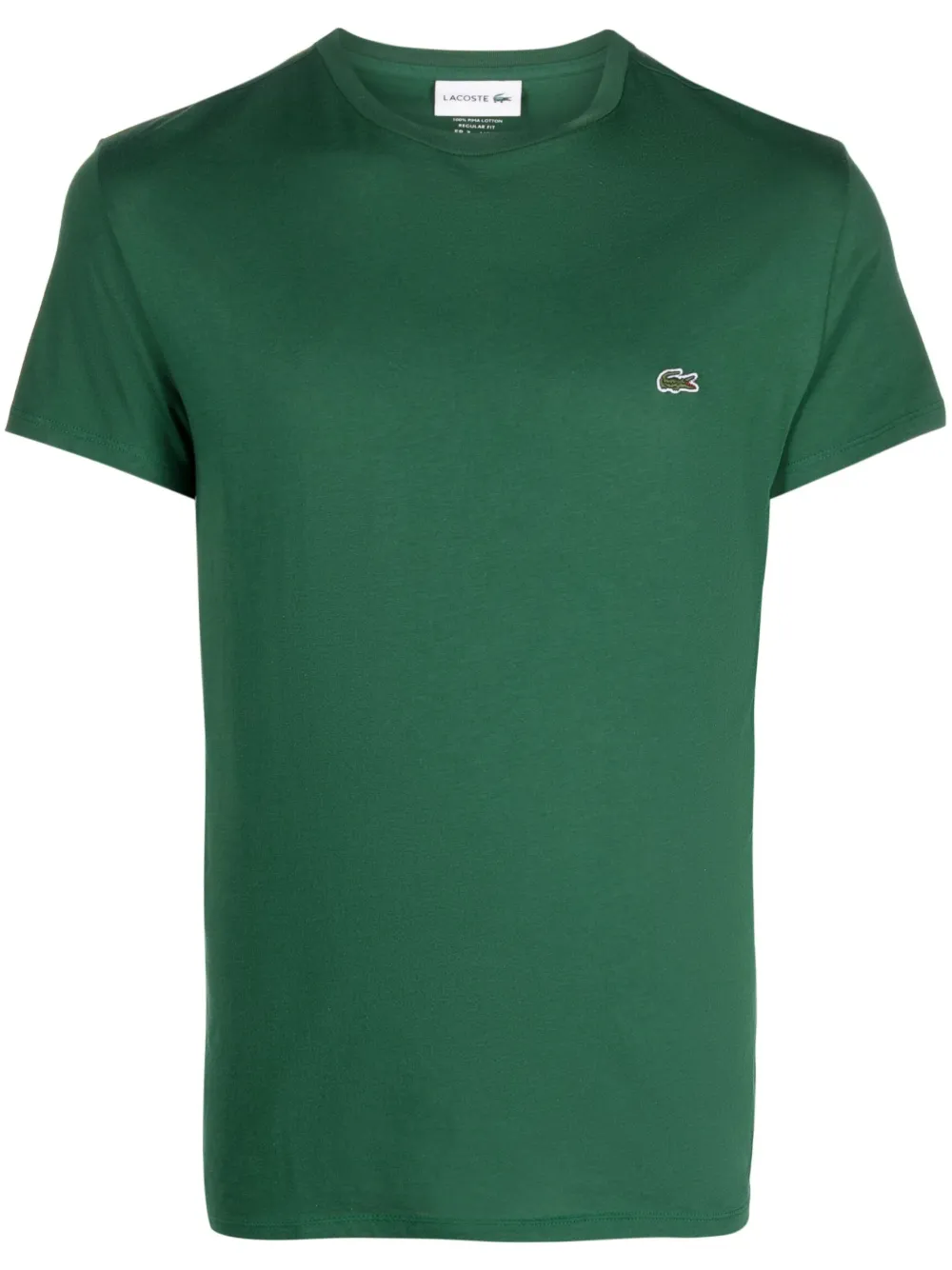 

Футболка с нашивкой-логотипом Lacoste, зеленый