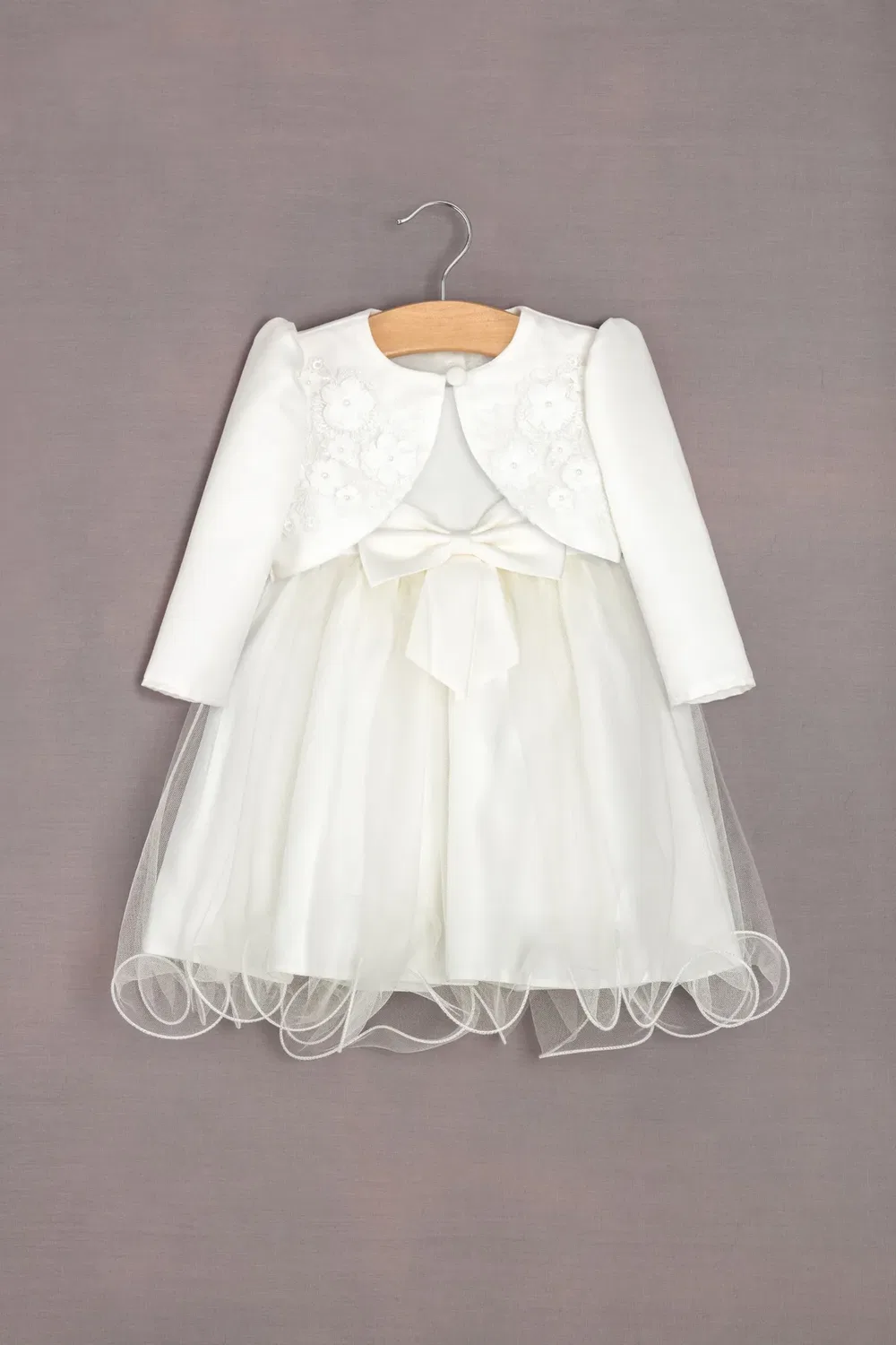 Детское платье-принцесса с болеро Ivory Uk Flower Girl Boutique, Ivory