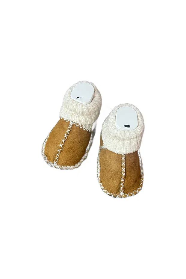 Детские пинетки кожаные Unisex Store, Orange