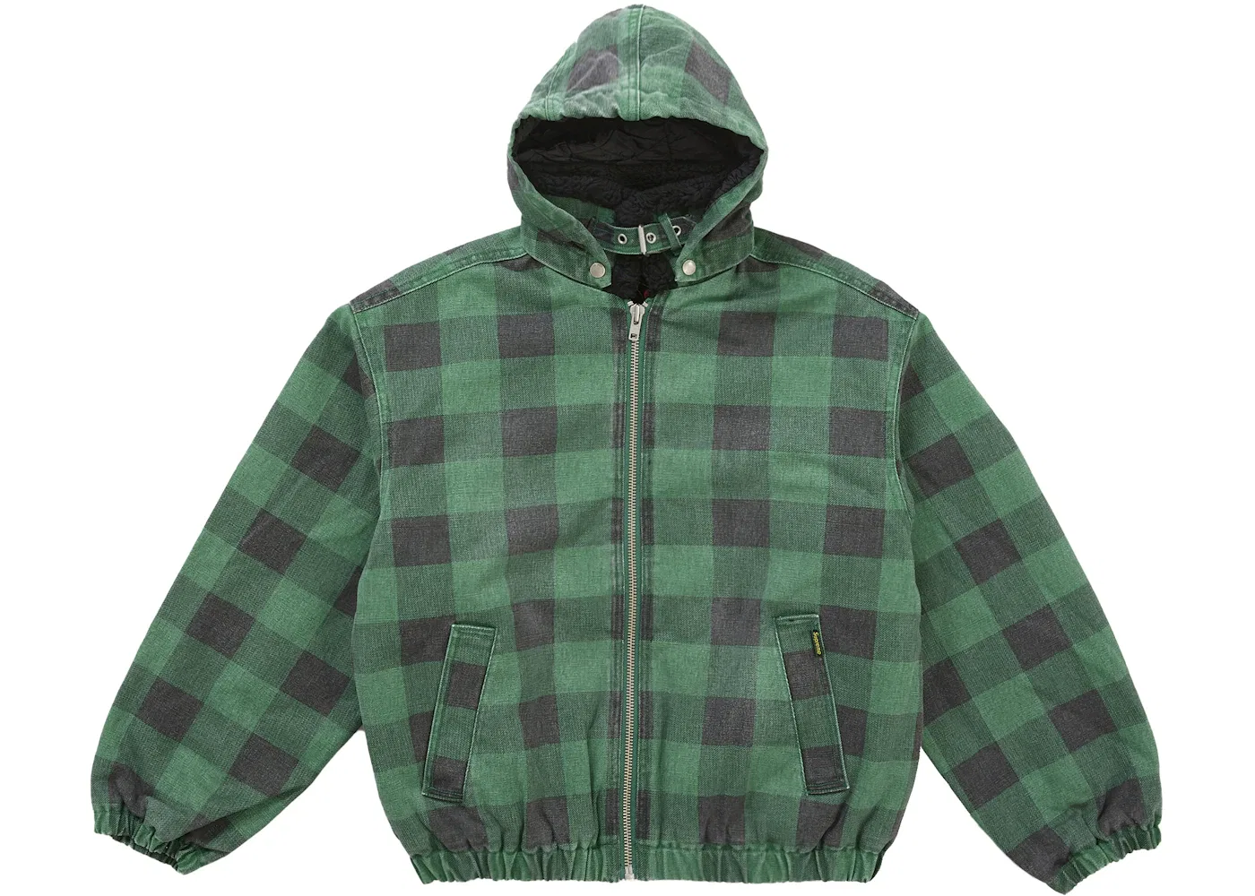 Мужская куртка-бомбер с принтом в клетку Jacket (FW25) Supreme, Plaid