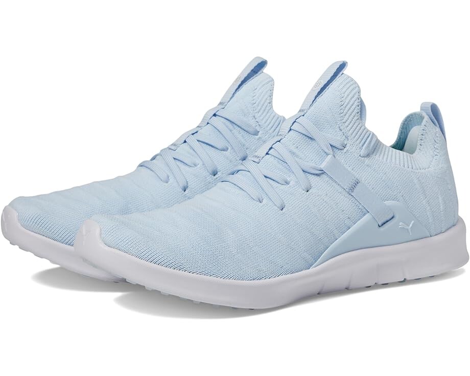 

Кроссовки PUMA Golf Laguna Fusion Knit, цвет Icy Blue/Puma White