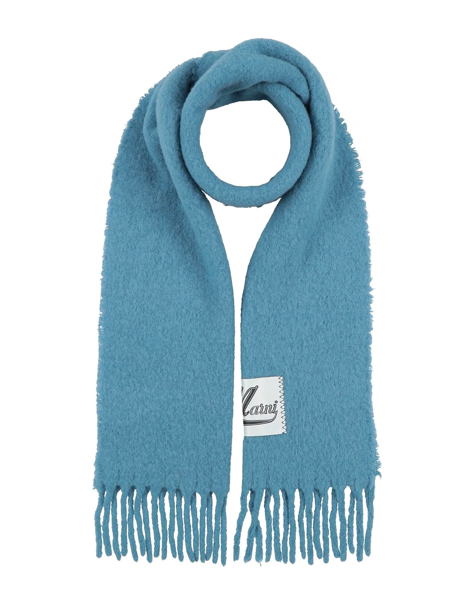 

Шарф Marni, голубой