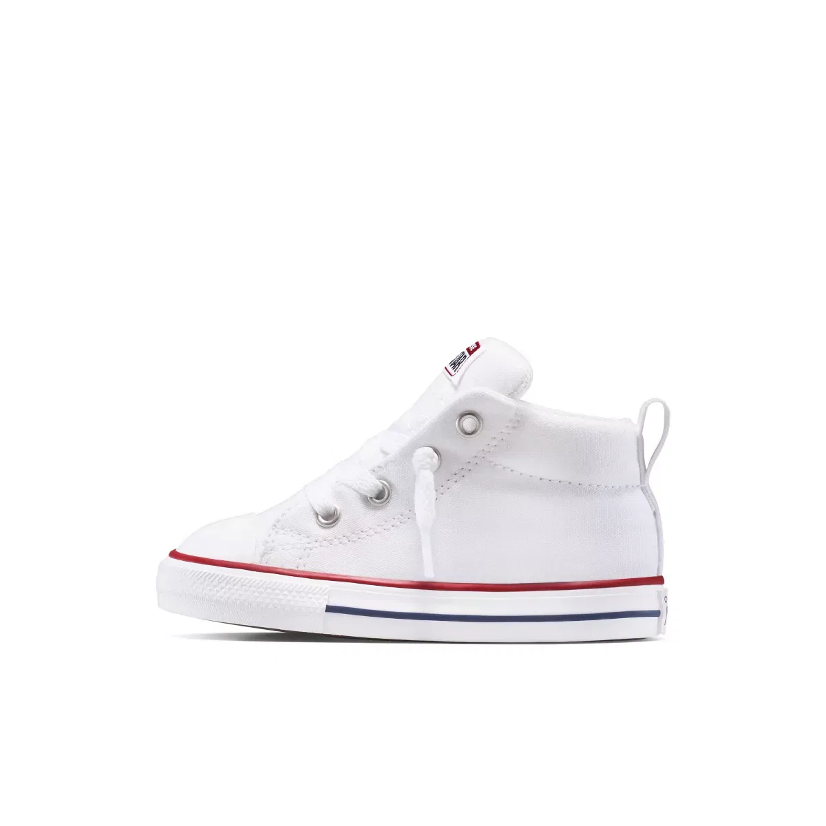 Детские кроссовки для девочек с цветочным принтом Converse, White — фото 3