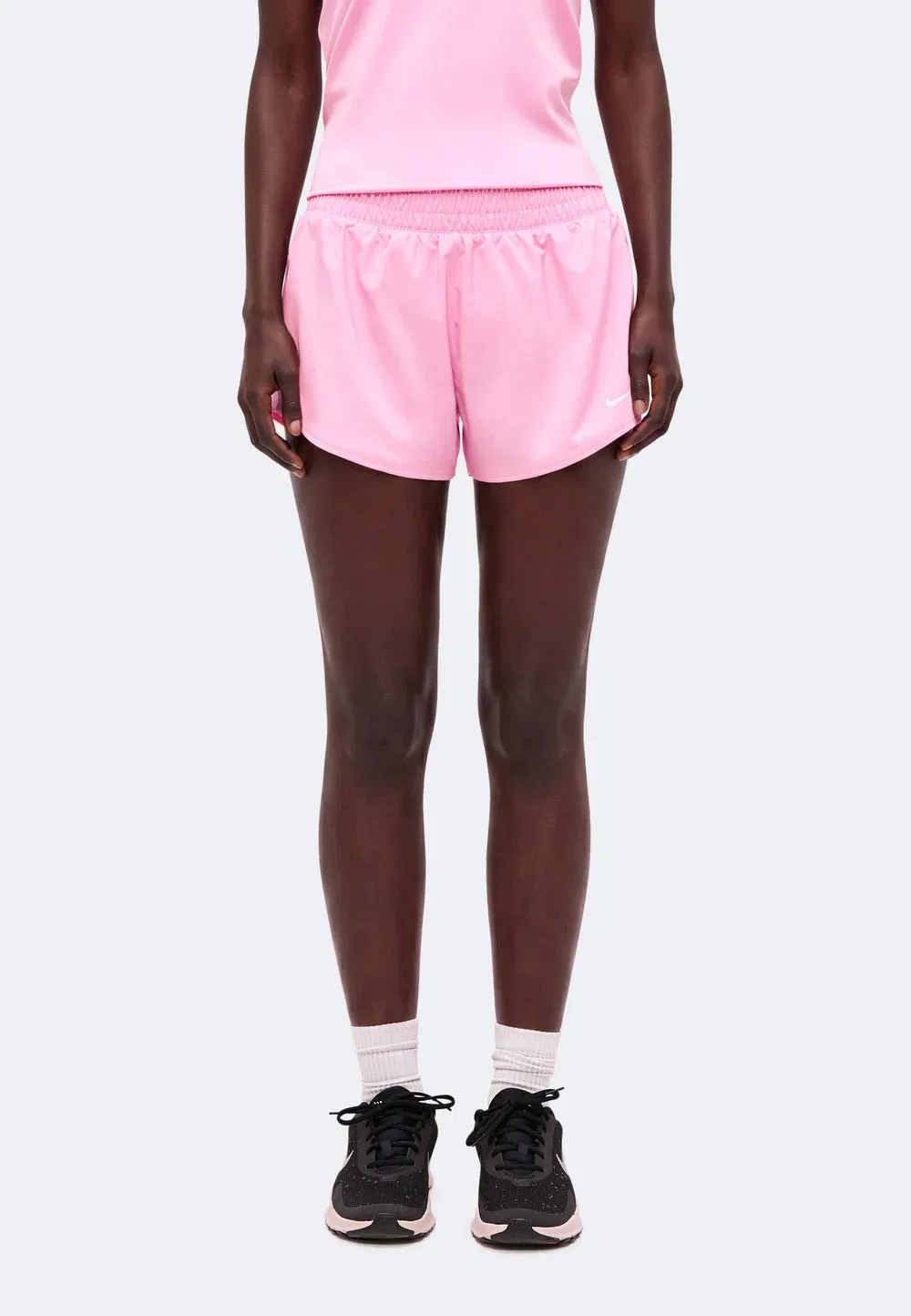 W nk one df mr 3in br short - спортивные шорты Nike Performance, Pink Rise/White