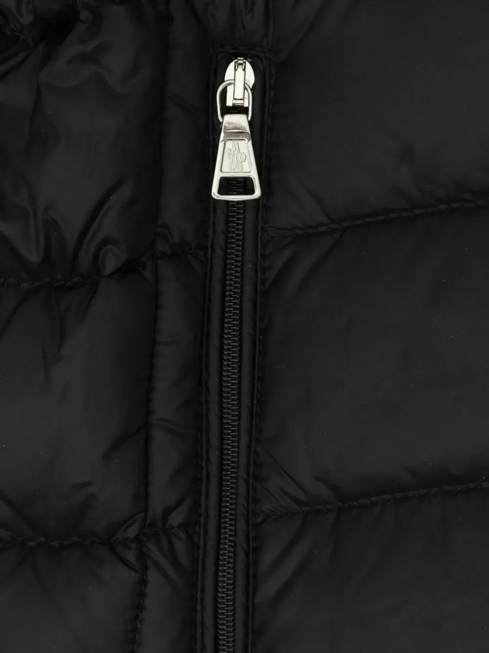 Стеганый пуховик Acorus Moncler Enfant, черный — фото 3