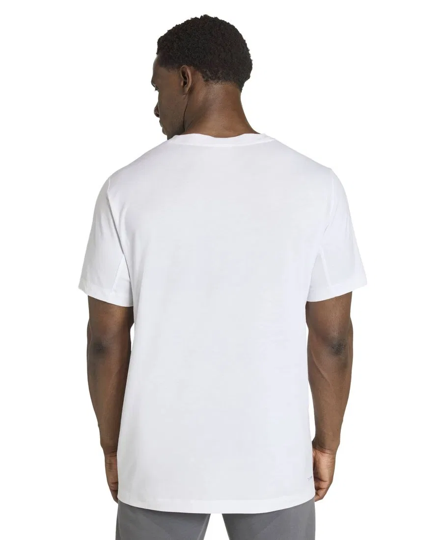 Футболка с технологией climacool и принтом Designed for Training Essentials adidas, White — фото 3