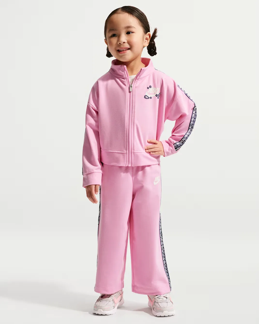 Toddler 2-Piece Track Set Nike Retro Remix, Pink Rise