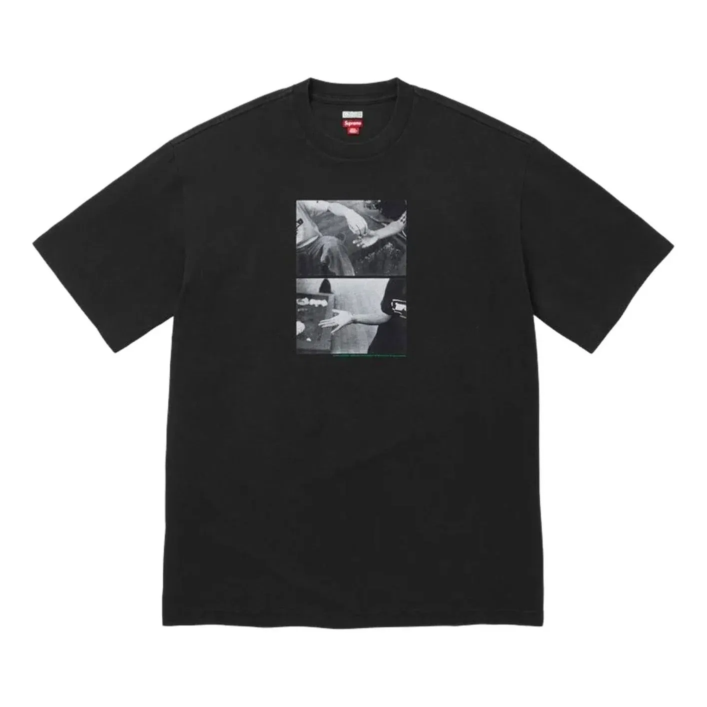Мужская футболка FW26 x A.PRESSE T-Shirt 'Black' Supreme, черный