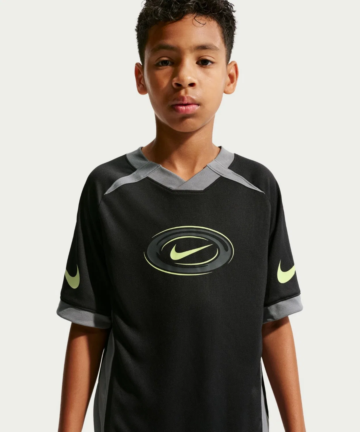 Детская футболка с коротким рукавом Dri-FIT NIKE Multi, Black