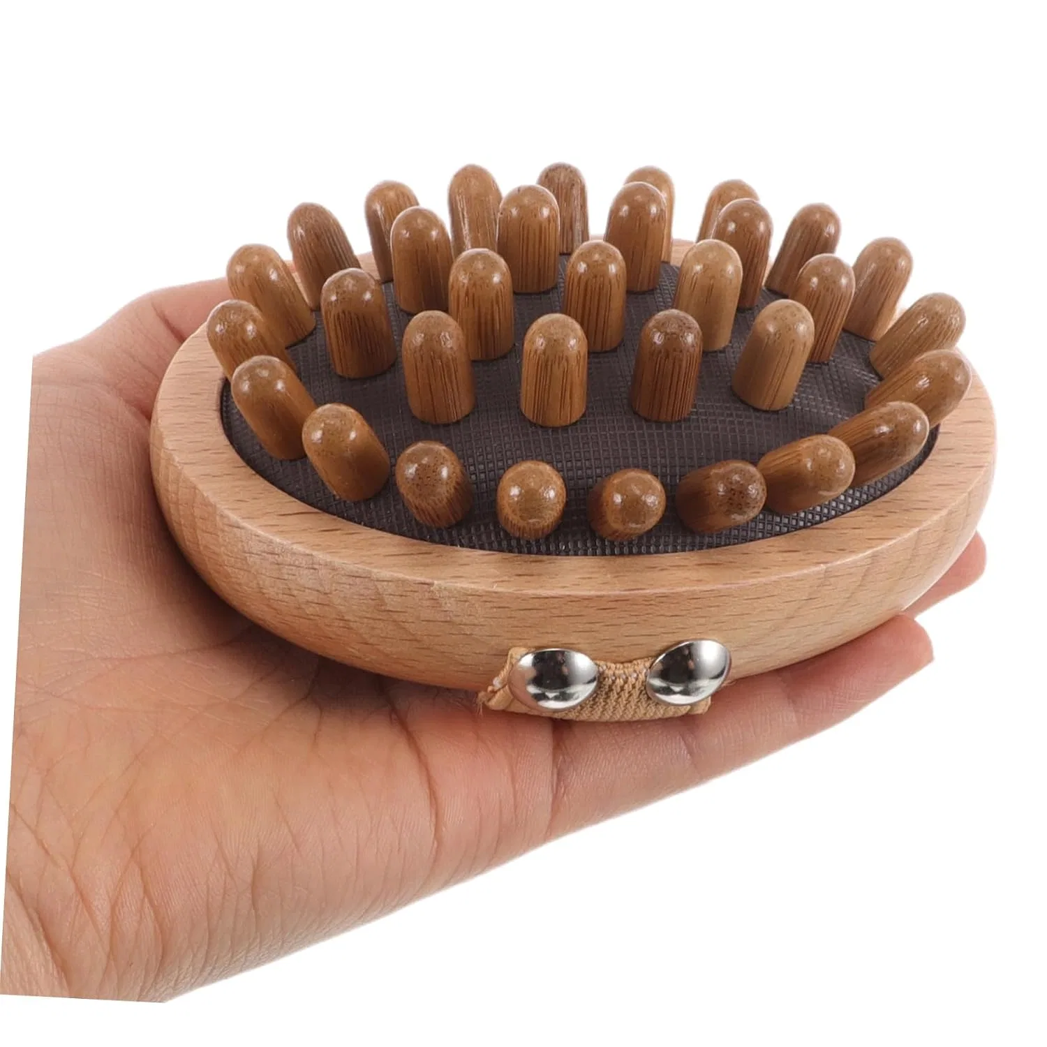 Массажная щетка для тела и кожи головы, CALLARON, 2 шт, 200 г, Light Brown — фото 4