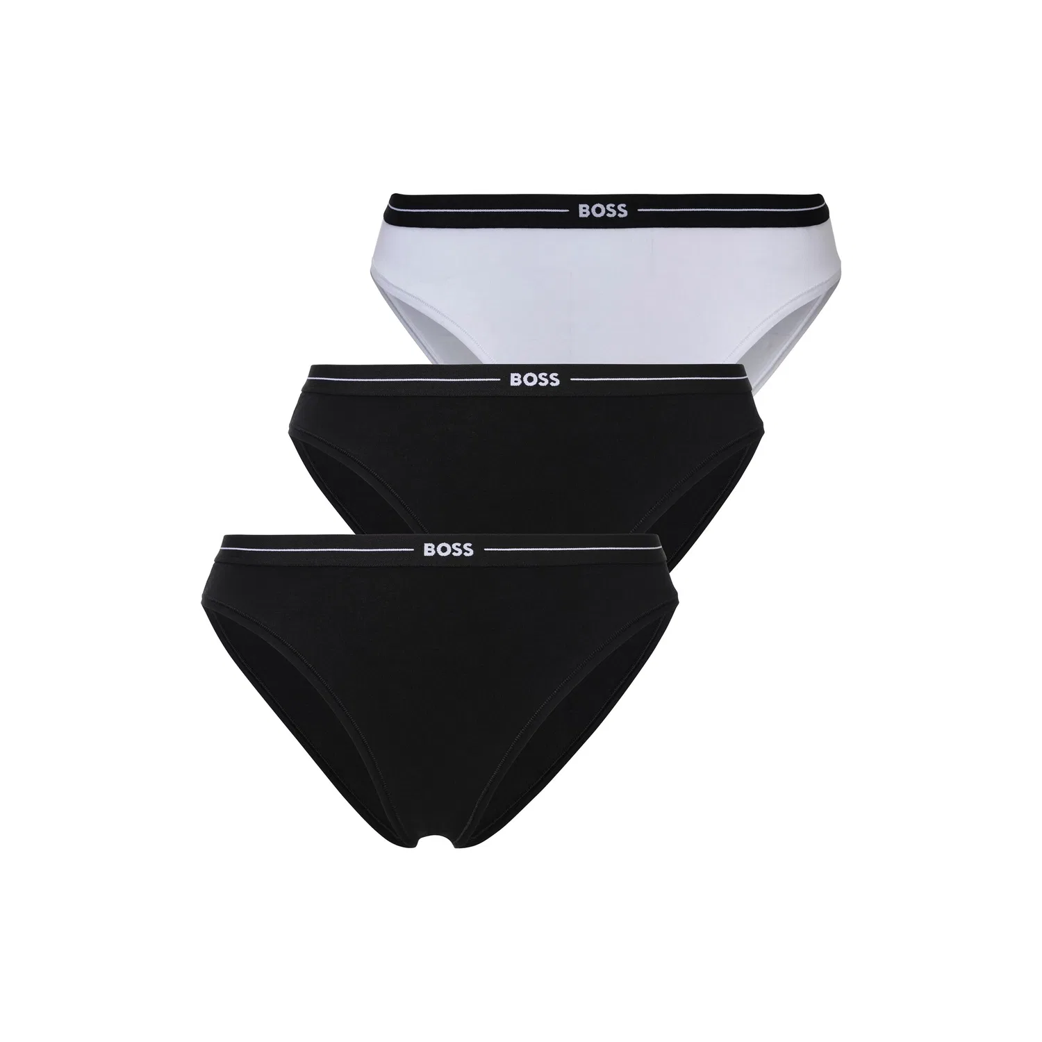 Женские трусы-слипы 3 шт. BOSS, White