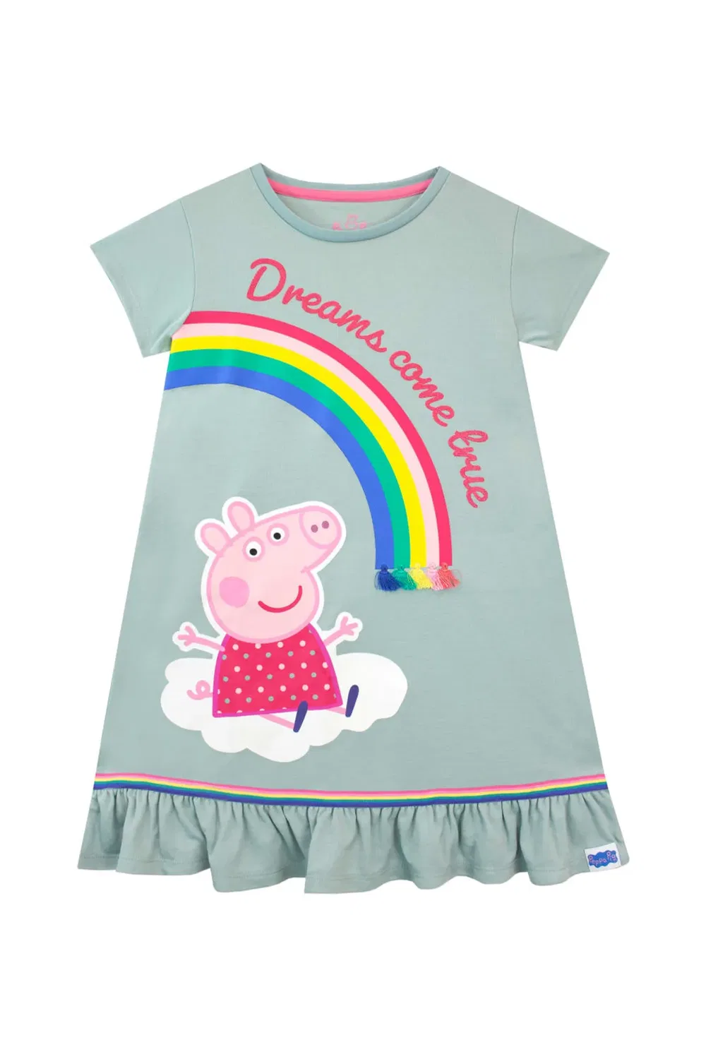 Ночнушка с принтом Dreams Come True Peppa Pig, Blue