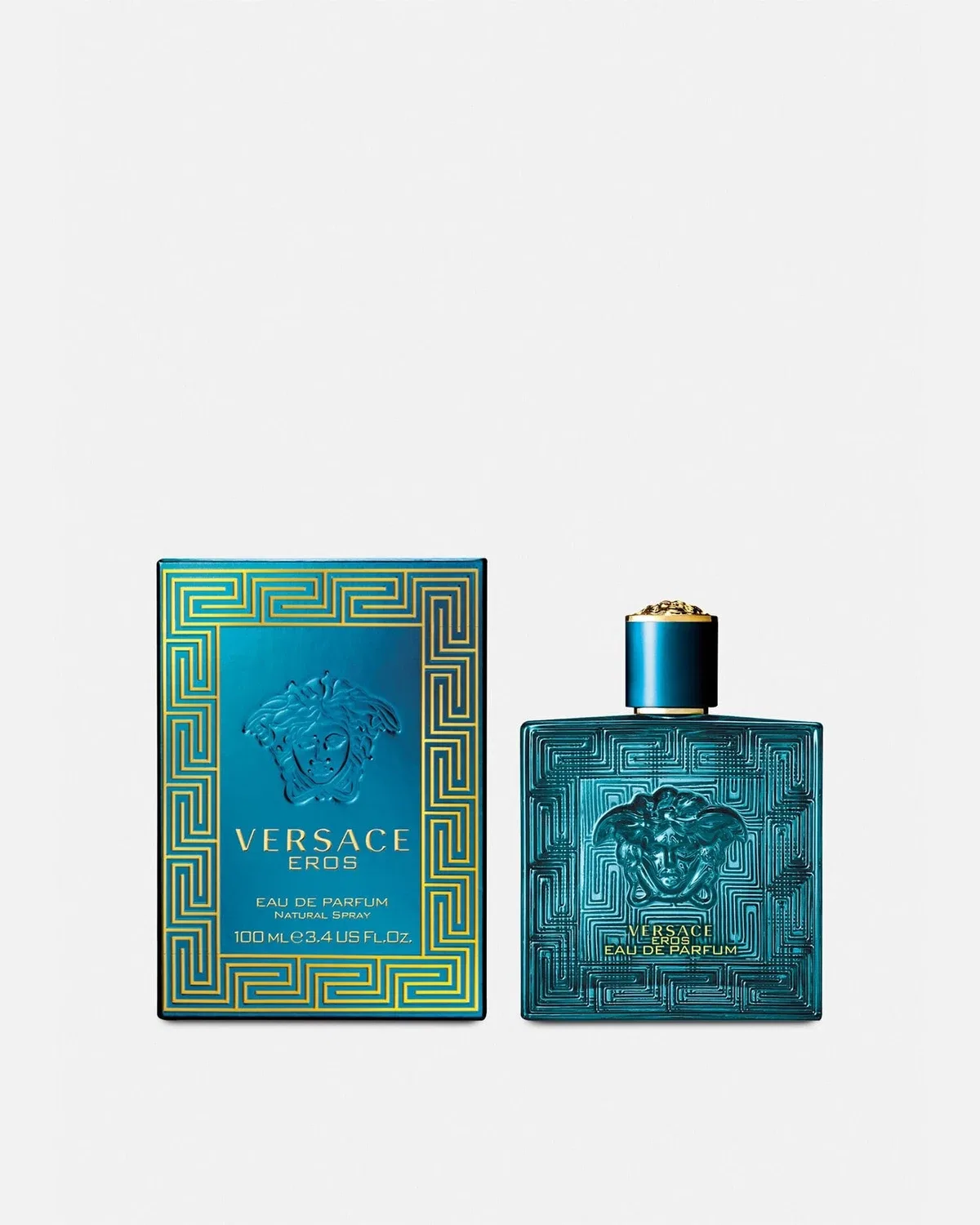 Парфюмированная вода Versace Эрос, 100 мл, синий — фото 2