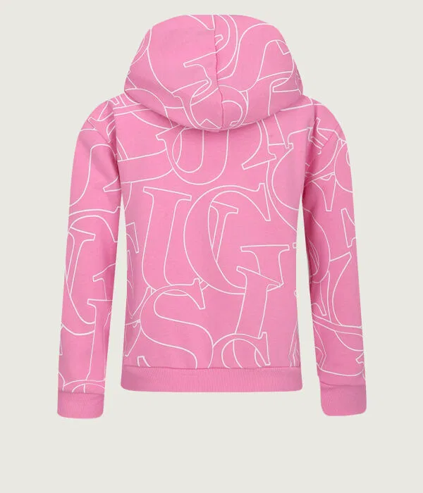 Детское худи для девочек хлопковая Guess, Rosa — фото 2