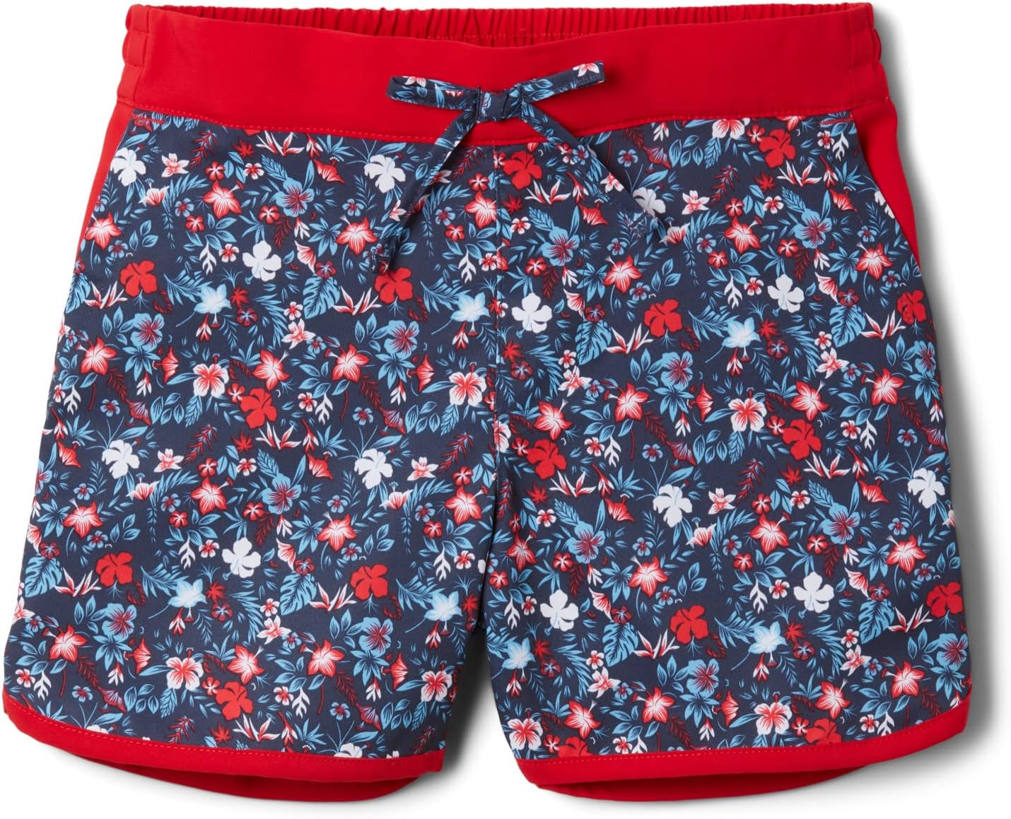 

Шорты Columbia Girls Sandy Shores, Nocturnal Mini-Biscus/Red Lily