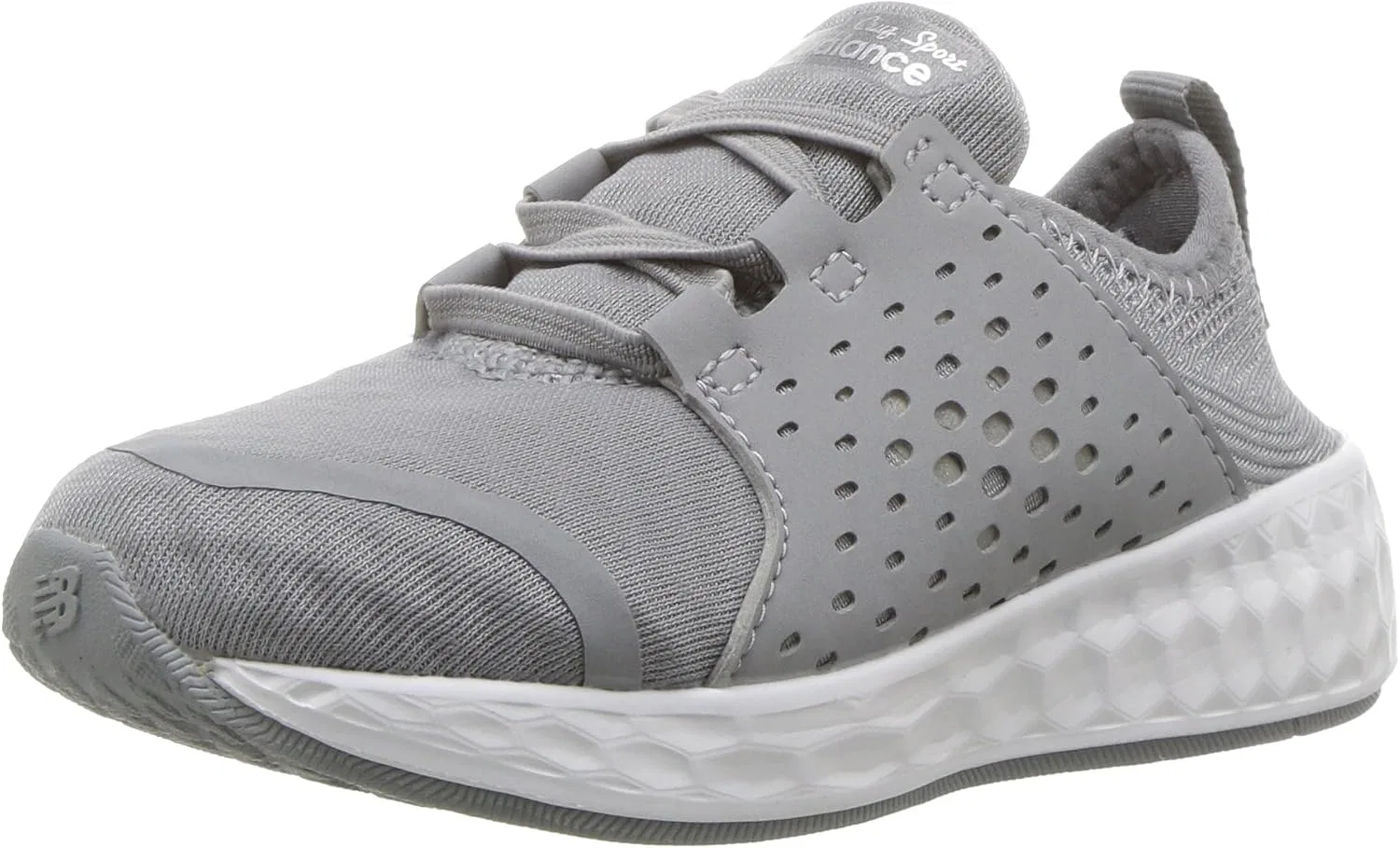 Детские кроссовки для бега с принтом Fresh Foam Cruz V1 New Balance, Grey/White