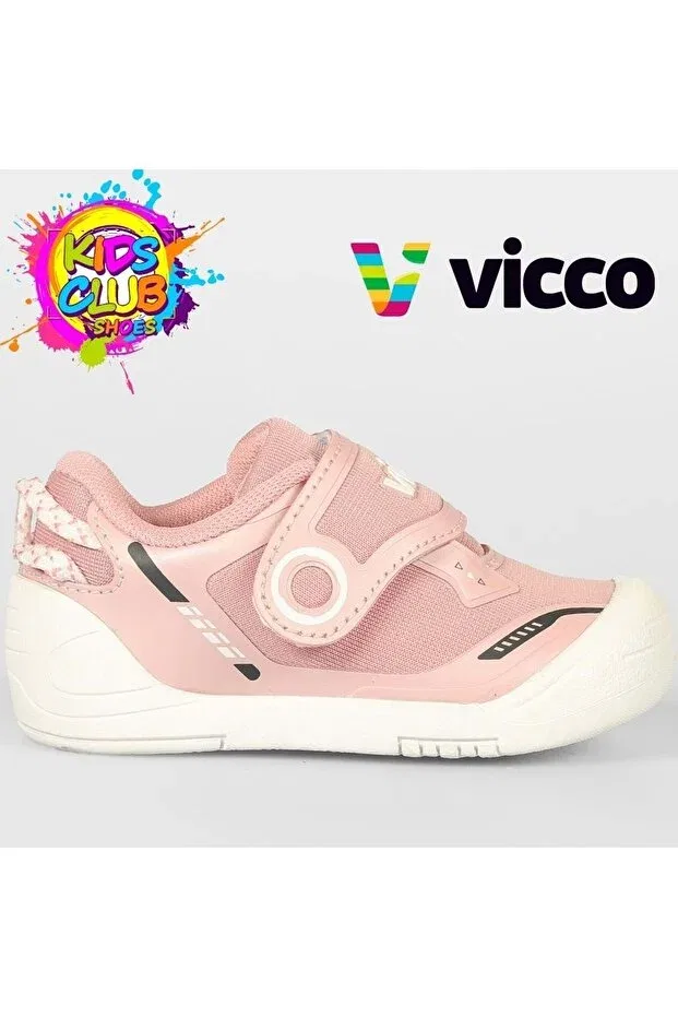Детские спортивные туфли для девочек ортопедические Vicco, 114 Powder/Powder